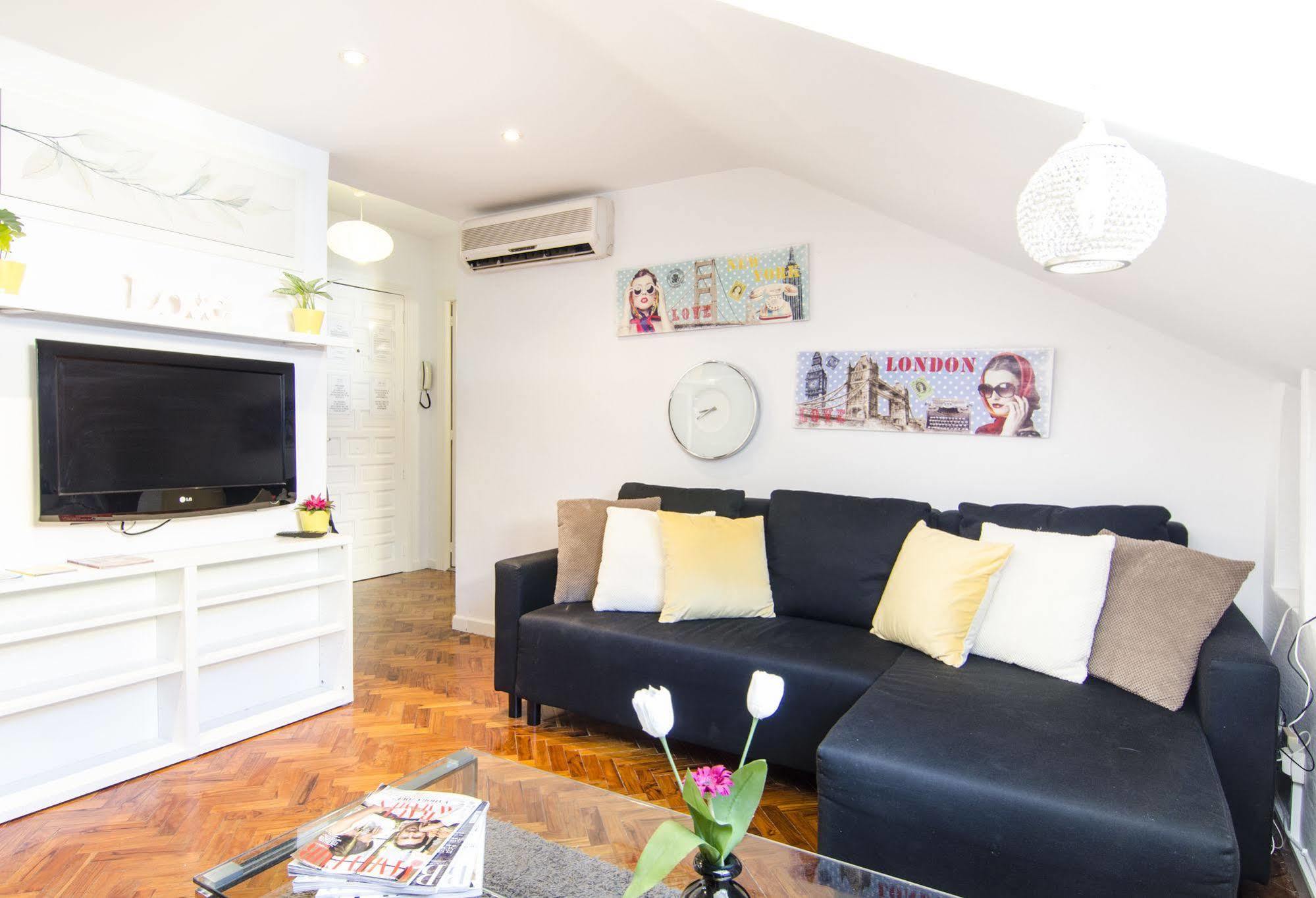Gran Via Apartment Madrid Exterior foto